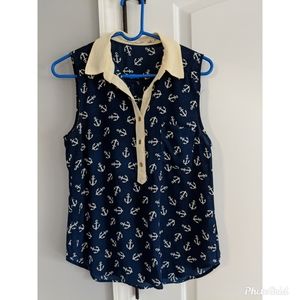 Anchor tank top